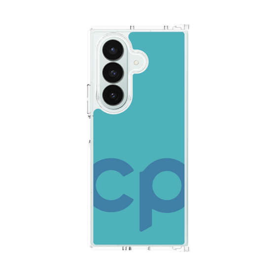 クリアケース［ オリジナル - CASEPLAYイニシャル - ライトブルー ］