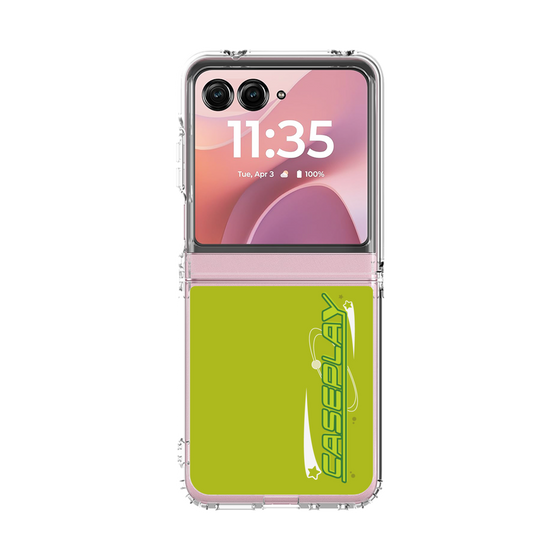 クリアケース［ オリジナル - Y2Kアレンジ - グリーン ］