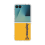 クリアケース［ オリジナル - CASEPLAYロゴタイプ - オレンジ ］