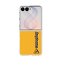 クリアケース［ オリジナル - CASEPLAYロゴタイプ - オレンジ ］