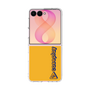 クリアケース［ オリジナル - CASEPLAYロゴタイプ - オレンジ ］