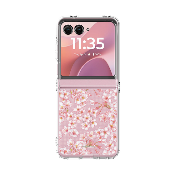 クリアケース［ 日比谷花壇 - サクラ - ピンク ］