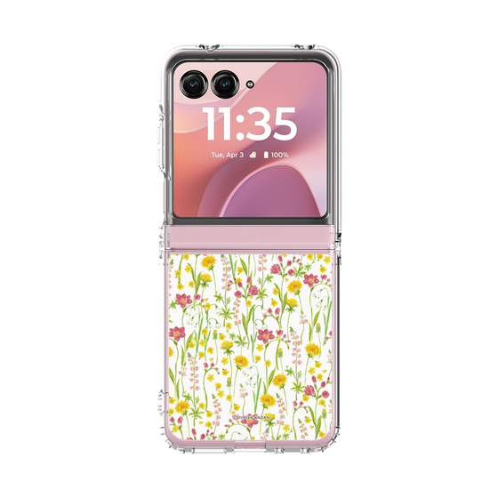 クリアケース［ 日比谷花壇 - プリムラ ］