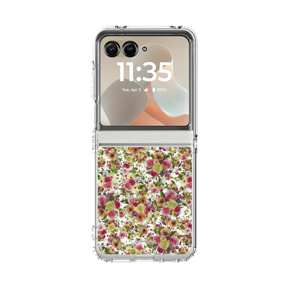 クリアケース［ 日比谷花壇 - ラナンキュラス&パンジー ］