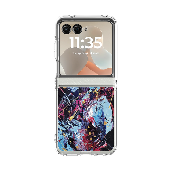 クリアケース［ 呪術廻戦 - 油絵 - 五条 悟 ］