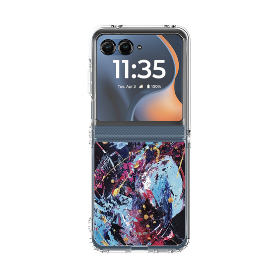 クリアケース［ 呪術廻戦 - 油絵 - 五条 悟 ］