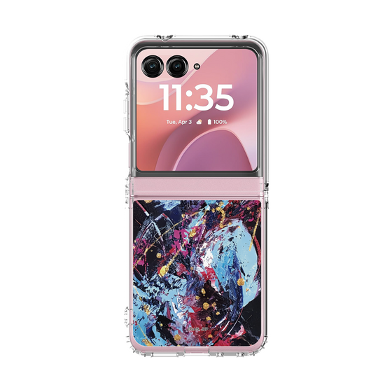 クリアケース［ 呪術廻戦 - 油絵 - 五条 悟 ］