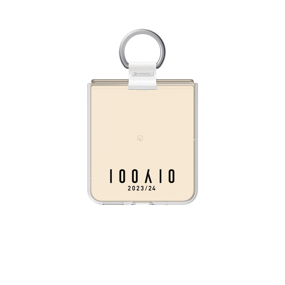 クリアケース［ 100人10 - Logo horizontal - Clear ］