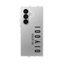 クリアケース［ 100人10 - Logo vertical - Clear ］