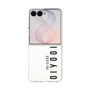 クリアケース［ 100人10 - Logo vertical - Clear ］
