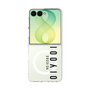 クリアケース［ 100人10 - Logo vertical - Clear ］