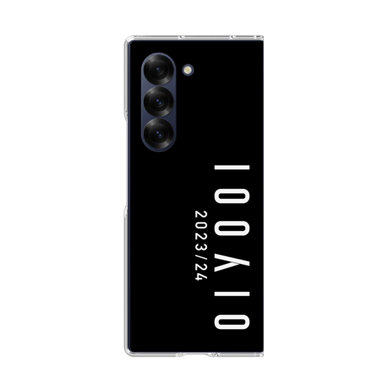 クリアケース［ 100人10 - Logo vertical - Black ］