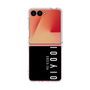 クリアケース［ 100人10 - Logo vertical - Black ］