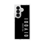 クリアケース［ 100人10 - Logo vertical - Black ］