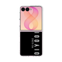 クリアケース［ 100人10 - Logo vertical - Black ］