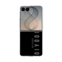 クリアケース［ 100人10 - Logo vertical - Gray ］