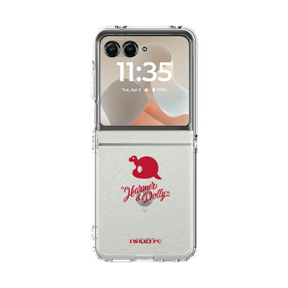 クリアケース［ いわきFC - ハーマー&ドリー シルエット - Clear ］