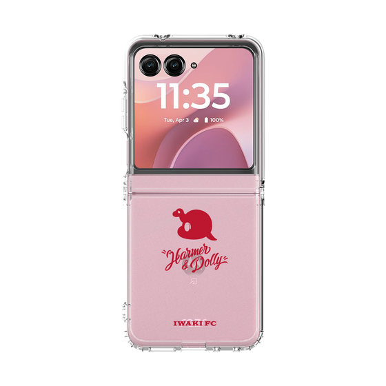 クリアケース［ いわきFC - ハーマー&ドリー シルエット - Clear ］