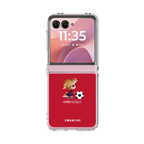 クリアケース［ いわきFC - ハーマー&ドリー ドット ］