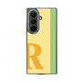 クリアケース［ オリジナル - initial color line - R yellow ］