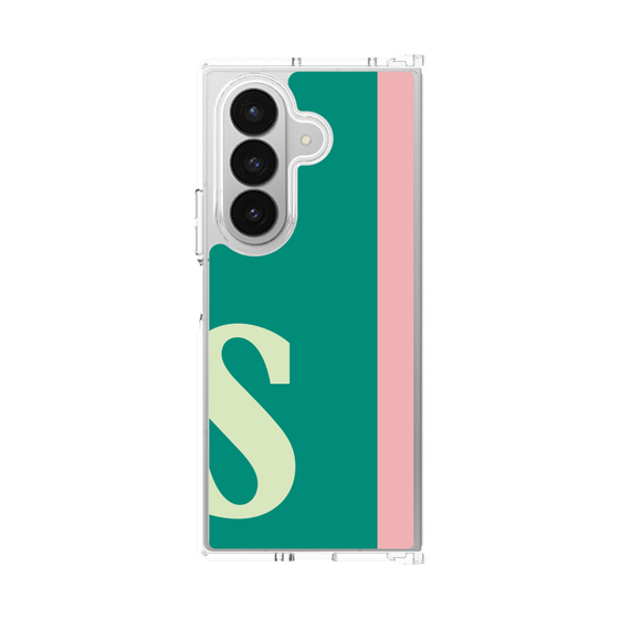 クリアケース［ オリジナル - initial color line - S green ］