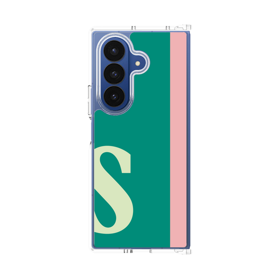 クリアケース［ オリジナル - initial color line - S green ］