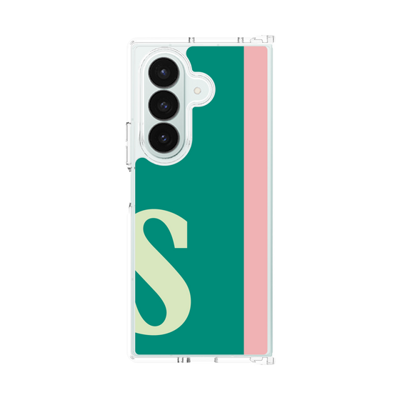 クリアケース［ オリジナル - initial color line - S green ］