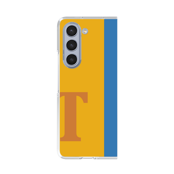 クリアケース［ オリジナル - initial color line - T orange ］