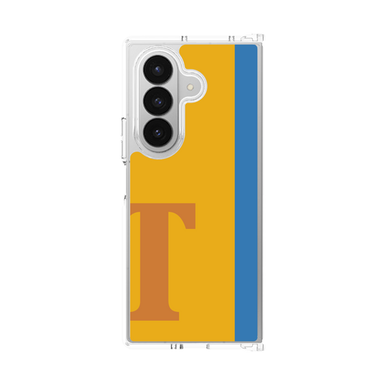 クリアケース［ オリジナル - initial color line - T orange ］