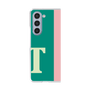 クリアケース［ オリジナル - initial color line - T green ］