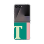 クリアケース［ オリジナル - initial color line - T green ］