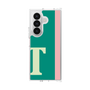 クリアケース［ オリジナル - initial color line - T green ］
