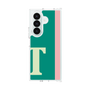 クリアケース［ オリジナル - initial color line - T green ］