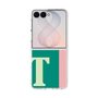 クリアケース［ オリジナル - initial color line - T green ］