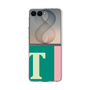 クリアケース［ オリジナル - initial color line - T green ］