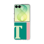 クリアケース［ オリジナル - initial color line - T green ］