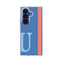 クリアケース［ オリジナル - initial color line - U blue ］
