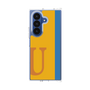 クリアケース［ オリジナル - initial color line - U orange ］