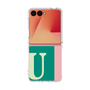 クリアケース［ オリジナル - initial color line - U green ］