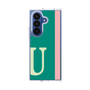 クリアケース［ オリジナル - initial color line - U green ］