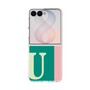 クリアケース［ オリジナル - initial color line - U green ］