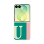 クリアケース［ オリジナル - initial color line - U green ］