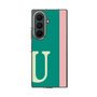 クリアケース［ オリジナル - initial color line - U green ］