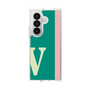 クリアケース［ オリジナル - initial color line - V green ］