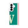 クリアケース［ オリジナル - initial color line - V green ］
