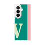 クリアケース［ オリジナル - initial color line - V green ］