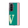 クリアケース［ オリジナル - initial color line - V green ］