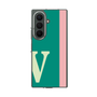 クリアケース［ オリジナル - initial color line - V green ］