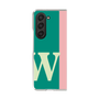 クリアケース［ オリジナル - initial color line - W green ］