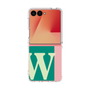 クリアケース［ オリジナル - initial color line - W green ］